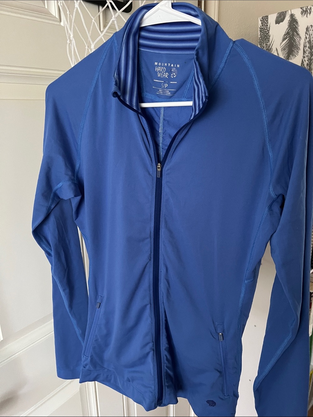 Mountain Hardwear Women's Royal Blue Full-Zip Utility Jacket